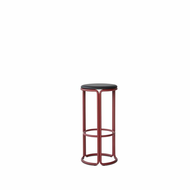 HARDIE bar stool (Part I/II) -  Basque Red frame