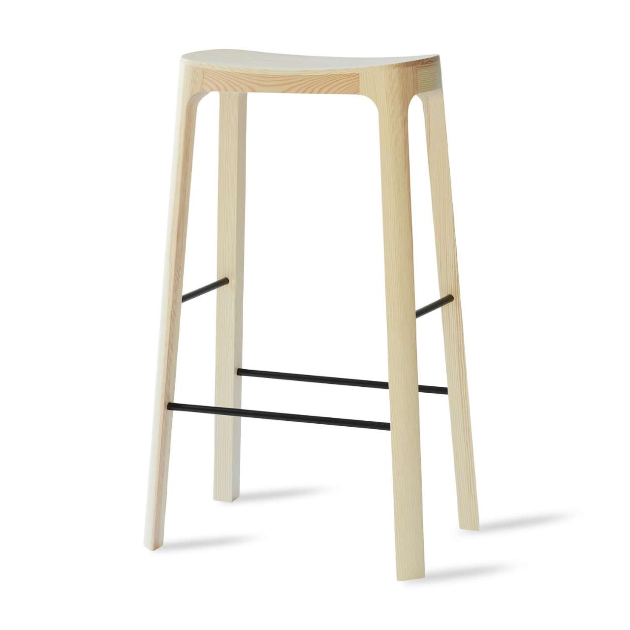 CROFTON bar stool - SH78 - natur fyrretræ