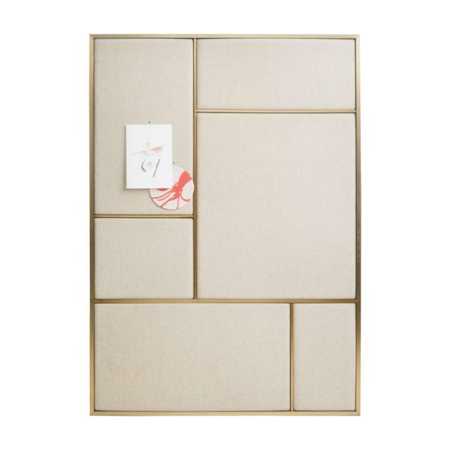 NOUVEAU PIN - Large - Brass - Canvas