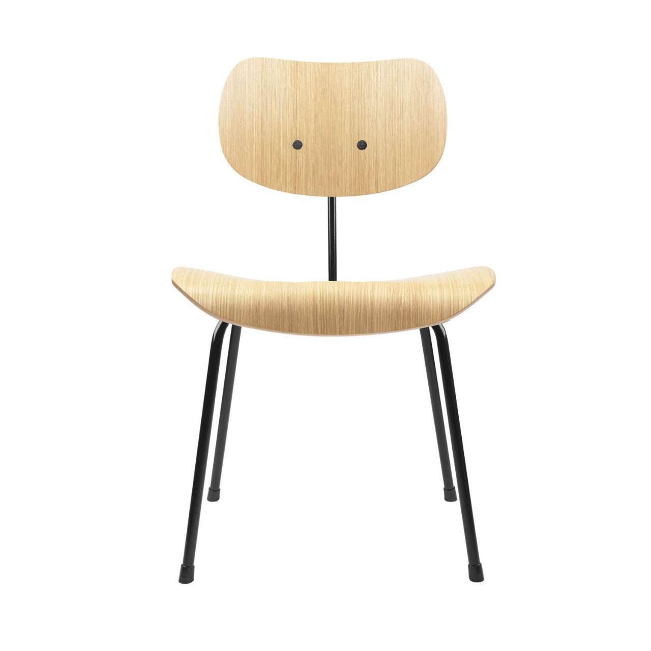EIERMANN SE68 chair - oak/Black frame