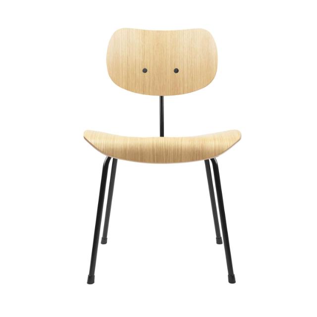 EIERMANN SE68 chair - oak/Black frame