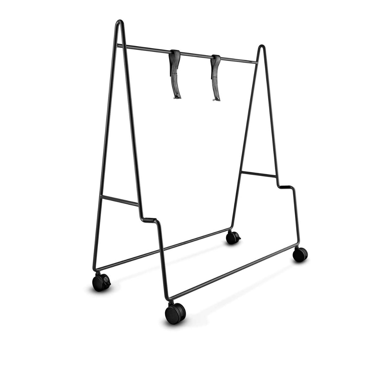 CARRY TV stand on castors - Black