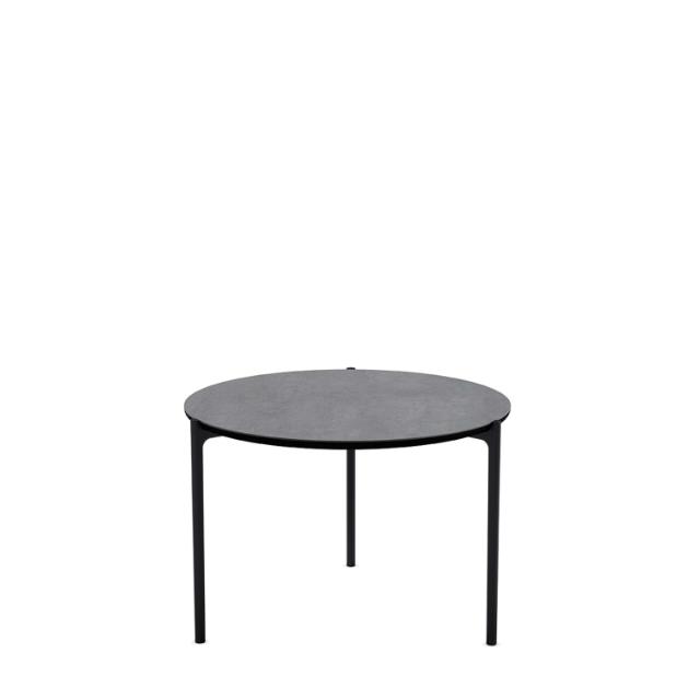 SAVOYE table - Ceramic Grey - ø60x42 cm