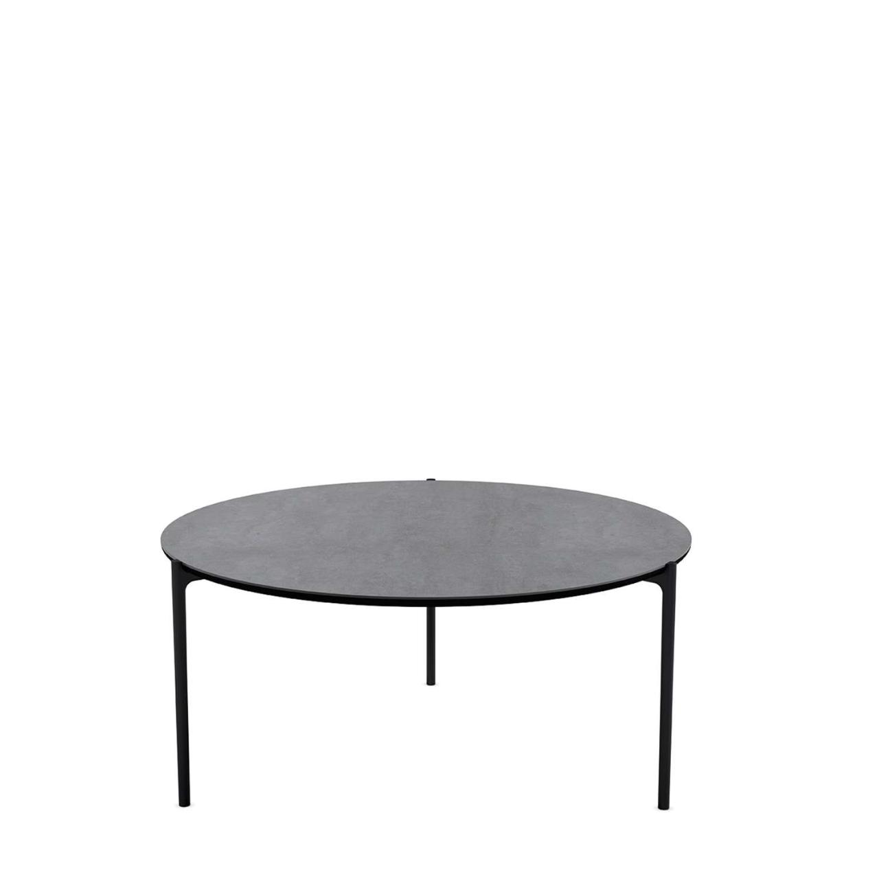 SAVOYE table - Ceramic Grey - ø90x42 cm