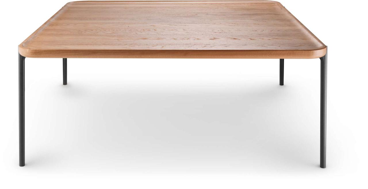 Legs for square Savoye table, tall 42 cm