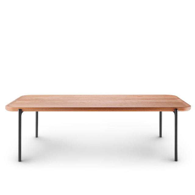 Savoye lounge table - 50x120 cm - 35 cm - Oiled oak