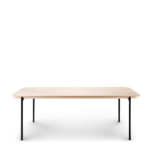 SAVOYE table - Oak nature white oiled - 50x120x42 cm