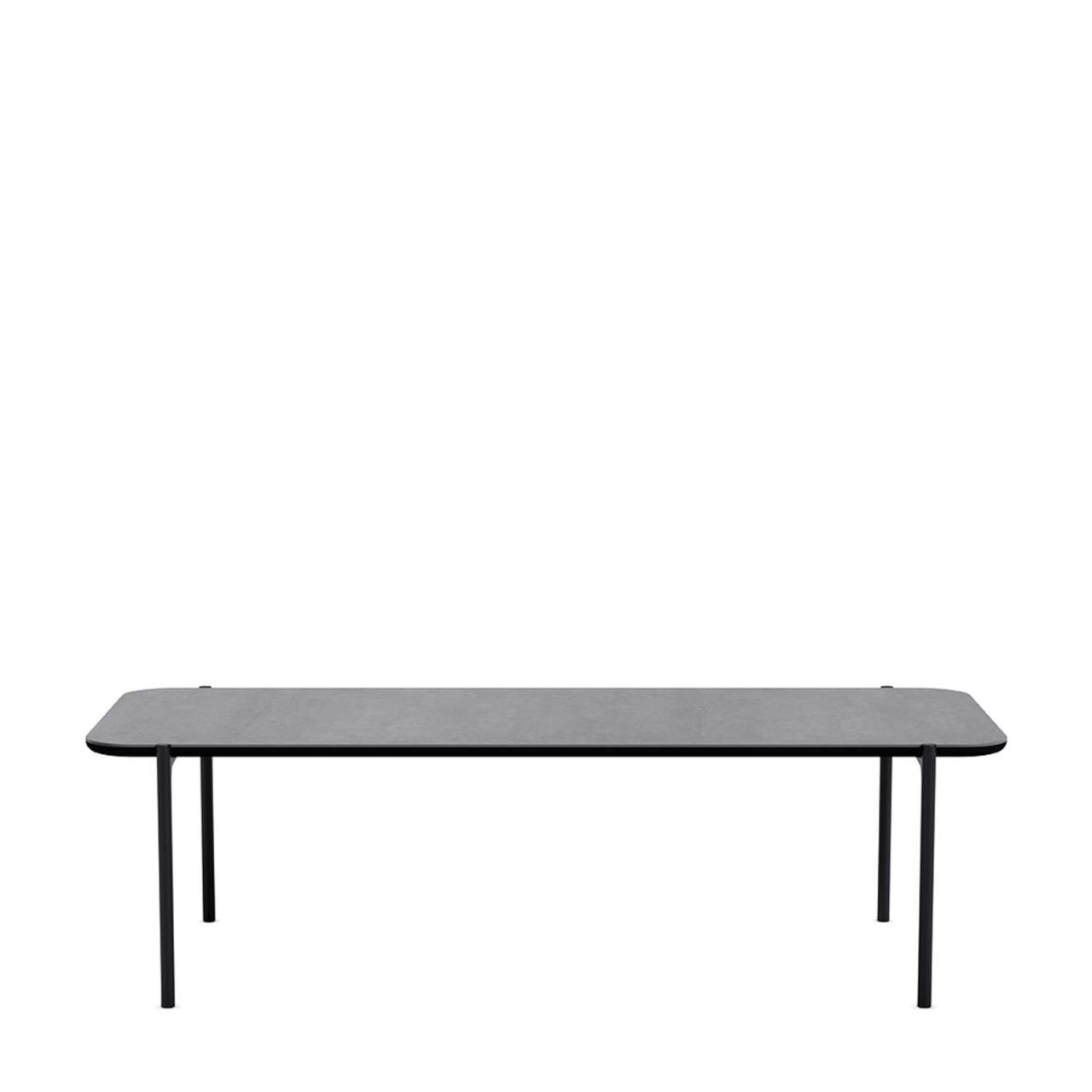 SAVOYE table - Ceramic Grey - 50x120x35 cm