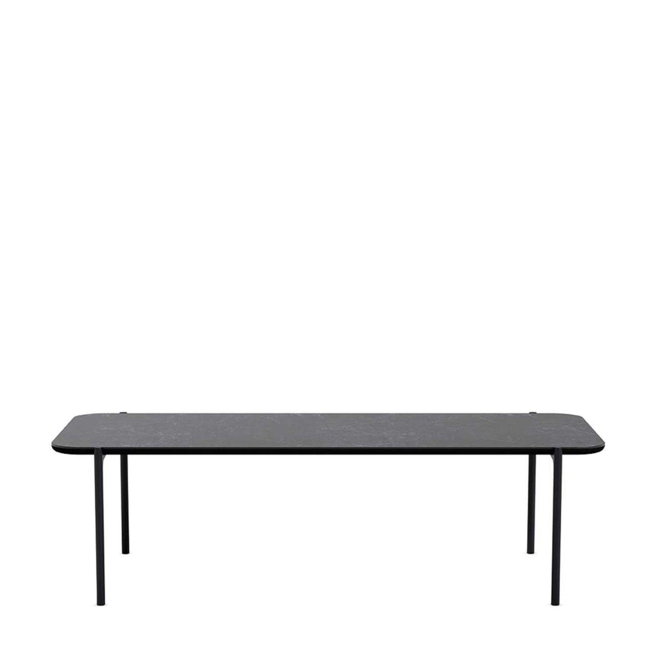 SAVOYE table - Ceramic Black - 50x120x35 cm