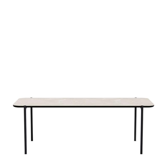 SAVOYE table - Ceramic Beige - 50x120x42 cm
