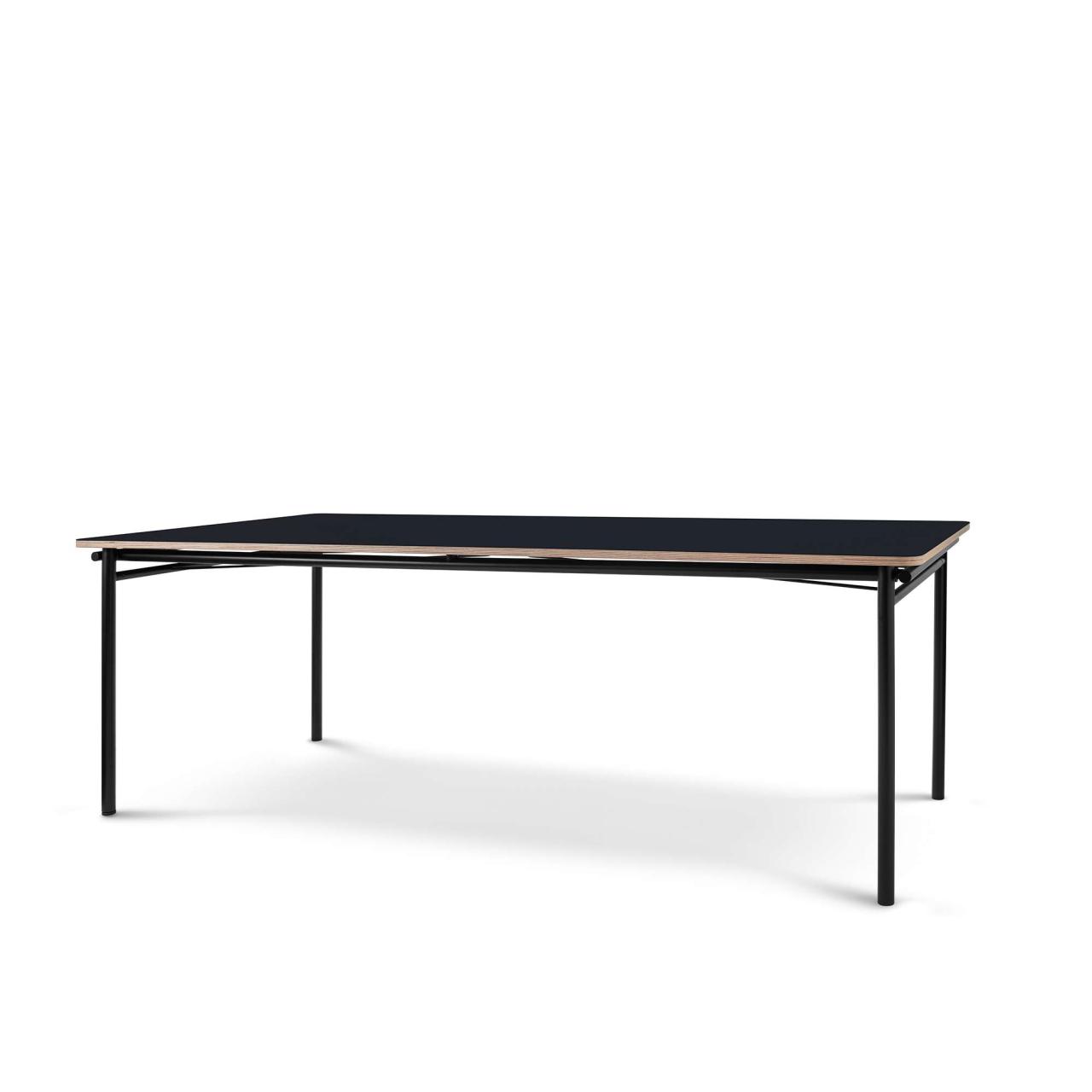 TAFFEL table - black - 90x200/320