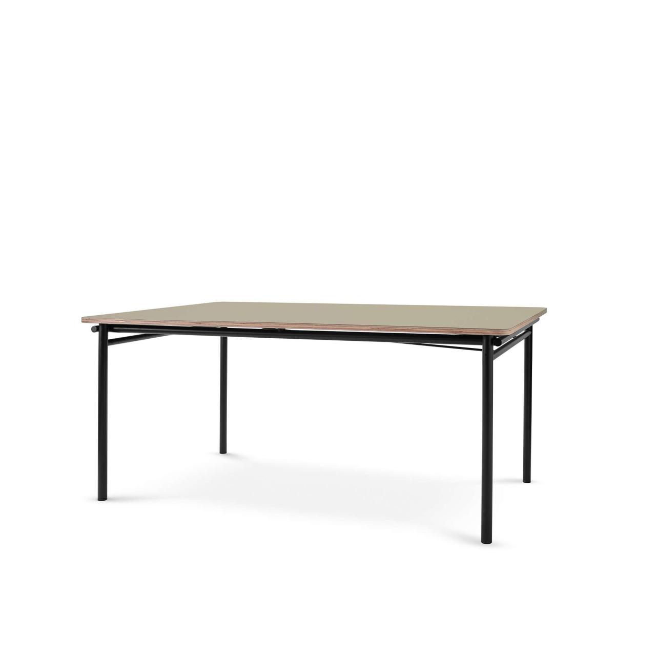 TAFFEL table - pebble - 90x150/210