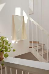 BEAK mirror medium - Cream