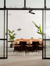 EIERMANN SE68 chair - beech/black frame