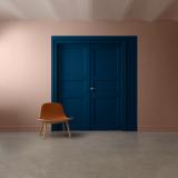 Yuuga Loungestol - Olieret eg m. cognac læder