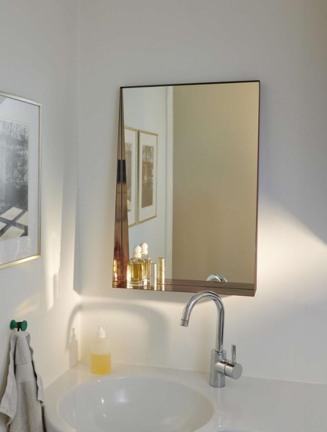 BEAK mirror medium - Cream