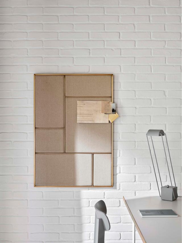 NOUVEAU PIN - Large - Brass - Canvas