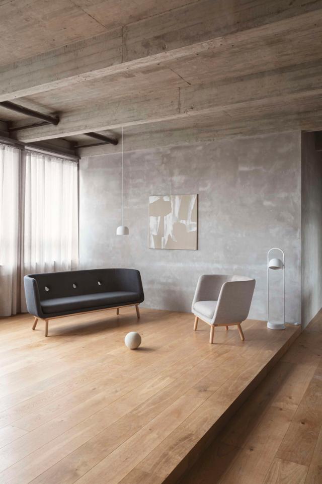 QUAY floor lamp ø21 cm - White