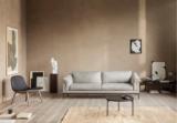 Savoye lounge table - 50x120 cm - 35 cm - Black stained oak