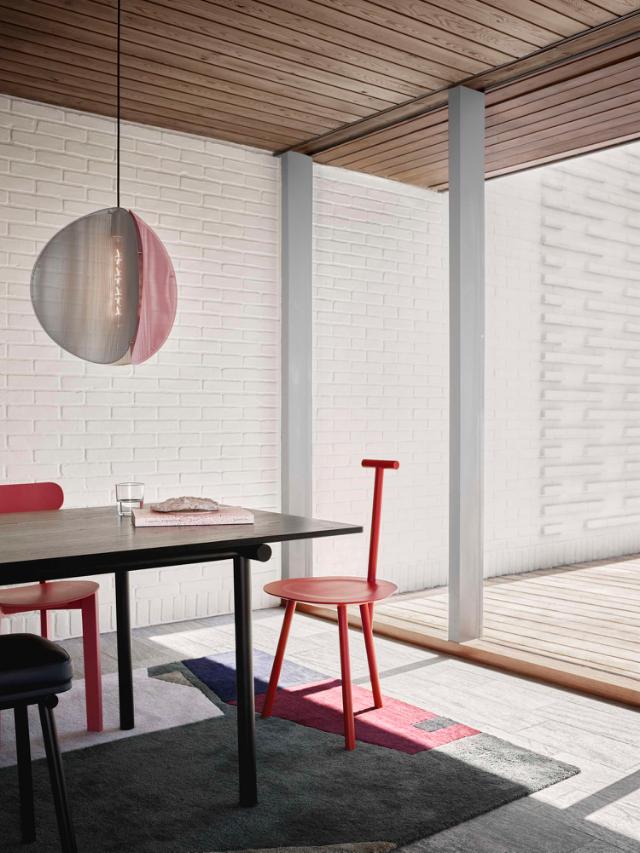 PROXIMA pendant - Brass - Ash Grey - Jaipur