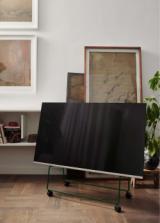 CARRY TV stand on castors - Steel