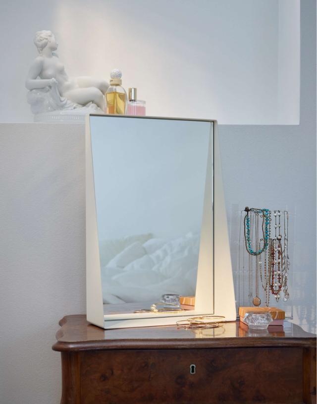 BEAK mirror medium - Fig Purple