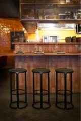 HARDIE bar stool (Part I/II) -  Black frame