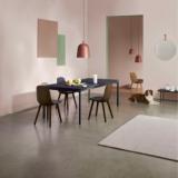 Yuuga Loungestol - Olieret eg m. cognac læder