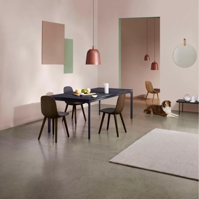 Yuuga Loungestol - Olieret eg m. cognac læder