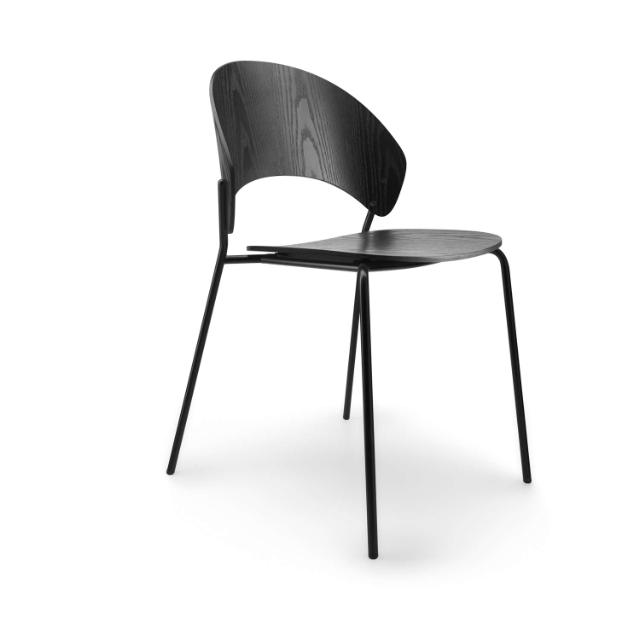 Dosina dining chair - Black oak