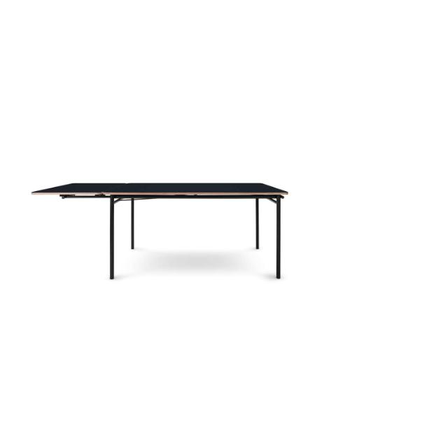 TAFFEL table - black - 90x150/210