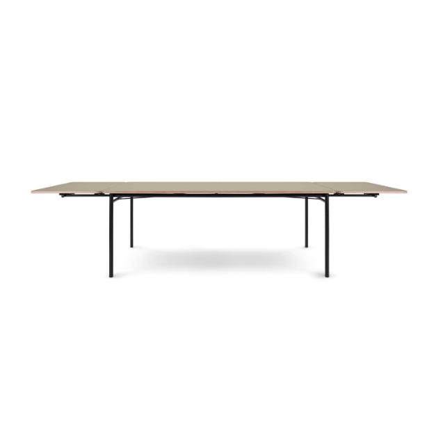 TAFFEL table - pebble - 90x200/320