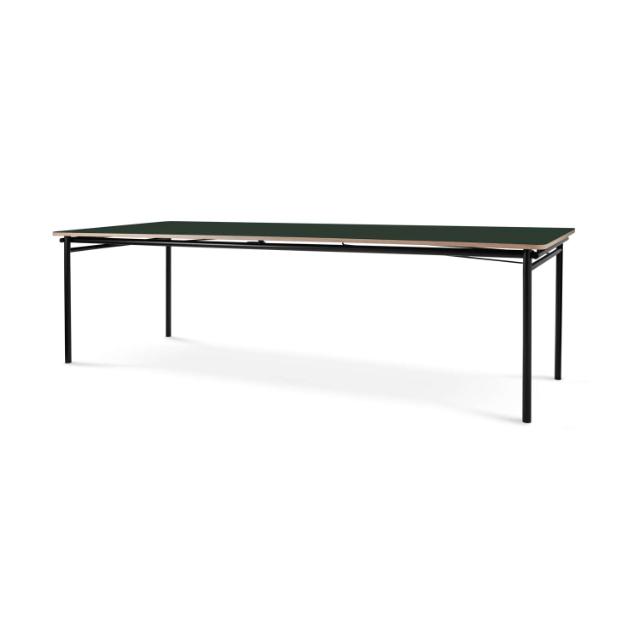 Taffel dining table - Conifer - 90x250/370 cm