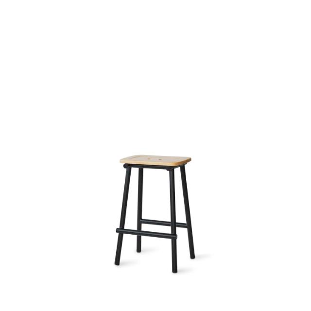 TUBBY TUBE counter stool (Part I/II) -  Black frame