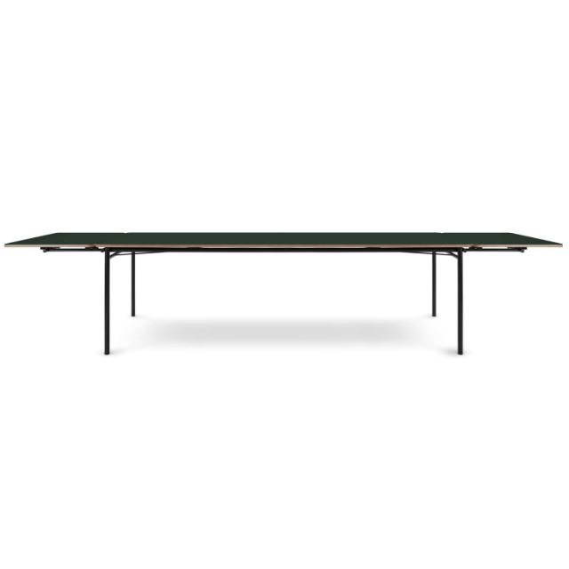 Taffel dining table - Conifer - 90x250/370 cm