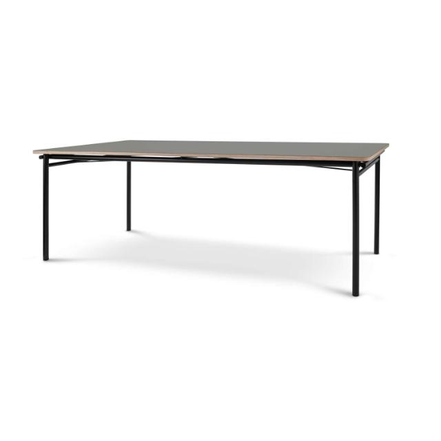 Taffel dining table - Ash - 90x250/370 cm
