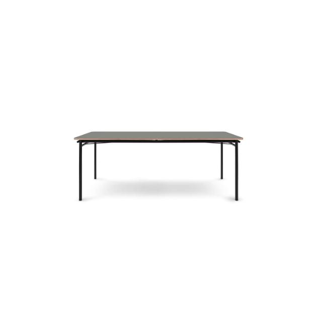Taffel dining table - Ash - 90x250/370 cm